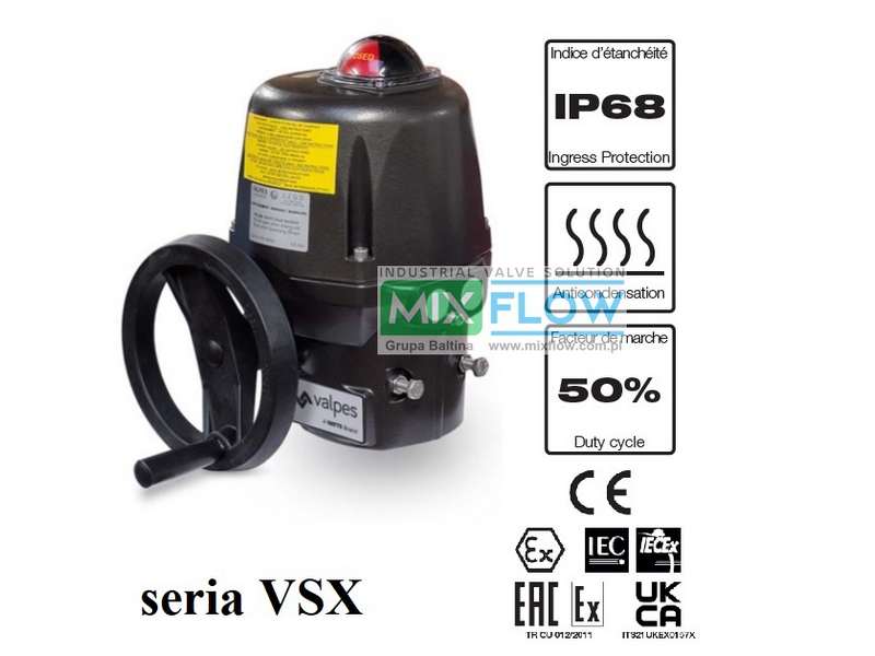 Napędy Atex II2DG seria VSX