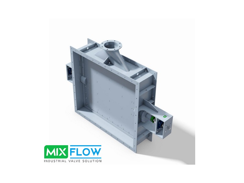 LV710T - żaluzja z bariera powietrzna Louver Damper Valve with Air Sealing System